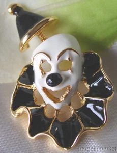 Broche esmalte payaso circo primavera en movimiento - Imagen 1 de 1