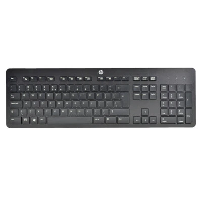 HP USB Business Tastatur KBAR211 803181-L31 QWERTY Kabelgebunden Schwarz - Bild 1 von 3