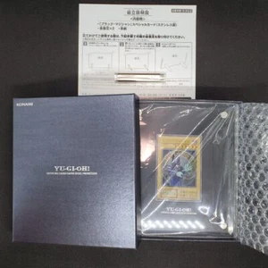 Yugioh OCG Dark Magician Special Card Stainless Limited To 10000 Pieces Japanese - Picture 1 of 2