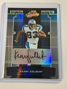 Playoff Absolute Memorabilia Spectrum Silver 2005/99 Keary Colbert #25 automático - Imagen 1 de 2