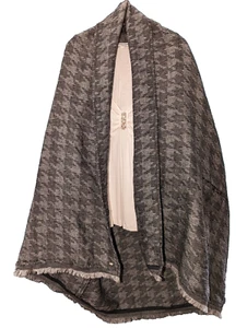 TOMMY HILFIGER breiter Damen Cardigan Strickjacke Grau-kariert Gr 42/M oder 44/L - Bild 1 von 18