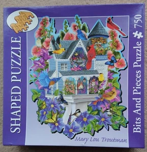 BITS AND PIECES 'BIRD HOUSE' 750 Piece SHAPED JIGSAW - Picture 1 of 2