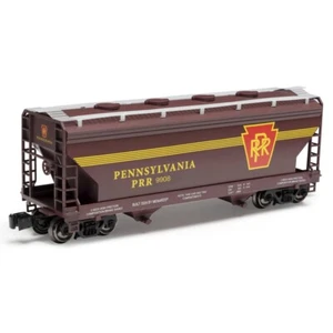 O Gauge ACF 2-Bay Covered Hopper - PENNSYLVANIA - New Item - Free Shipping - Picture 1 of 3