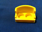 Fisher Price Little People Yellow Couch Sofa Living Room Two Seater Vintage