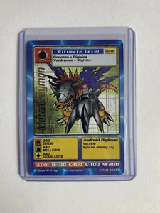 1999 Digimon TCG Bandai MetalGreymon BO-80 Gold Letter Lightly Played - Picture 1 of 3