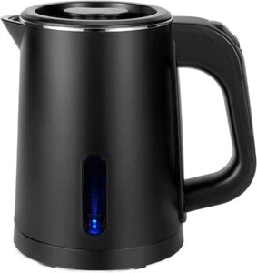 Small Electric Tea Kettle Stainless Steel, 0.8L Portable Mini Hot Water Boiler - Picture 1 of 6