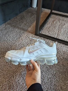 Size 11.5 - Nike Air Vapormax 360 Triple White - Picture 1 of 11