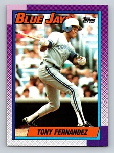 1990 Topps 685 Tony Fernandez Toronto Blue Jays - Picture 1 of 2