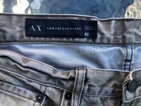 armani exchange straight jambe droite