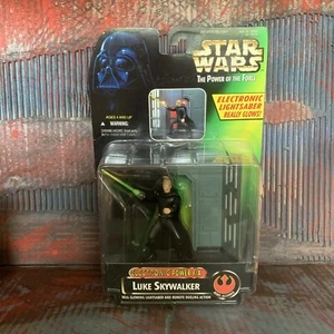 Star Wars POTF Luke Skywalker Electronic Power F/X w/ glowing lightsaber - Picture 1 of 6