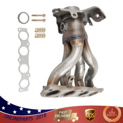 Colector de escape ajuste directo para 2008-2012 Scion xD Toyota Corolla Matrix 1,8 L l 4 Foto 1 de 4