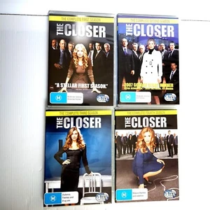 The Closer : Season 1-4 (DVD PAL Region 4) Kyra Sedgwick, JK Simmons - Picture 1 of 7