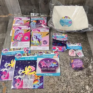 My Little Pony Birthday Party Decoration Supplies Invitations, Thank You, Bags - Picture 1 of 6