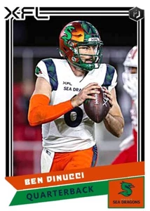 ACEO BEN DINUCCI SEATTLE SEA DRAGONS CUSTOM HAND MADE ART CARD XFL - Bild 1 von 2