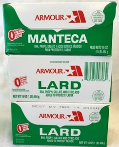 Paquetes de 3 Armour Lard -16 oz BB 4/23/2025 - Imagen 1 de 7