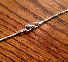 Bar And Bead Anklet Or Necklace   Sterling Silver 7 To 36   Made In Italy Gy