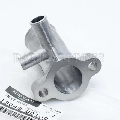 GENUINE OEM NISSAN 720 PICKUP LOWER INLET COOLANT WATER NECK 13049-U0100 - 1PC - Image 1 of 4