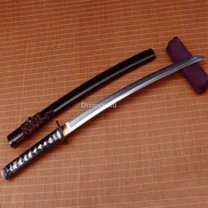 Hadori-Polieren L6 Stahl Ton gehärtet Wakizashi Japanisches Samurai Schwert Schwarz - Bild 1 von 19
