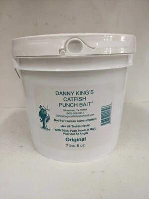 Danny Kings Catfish Punch Bait, Original, Gallon Bucket