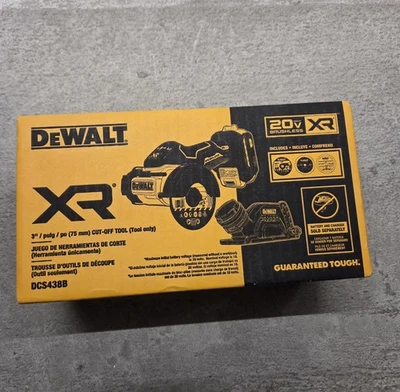 DEWALT DCS438B 20V MAX XR Cordless Brushless 3" Compact Cut-Off Tool Saw w/ LED - Image 1 of 2
