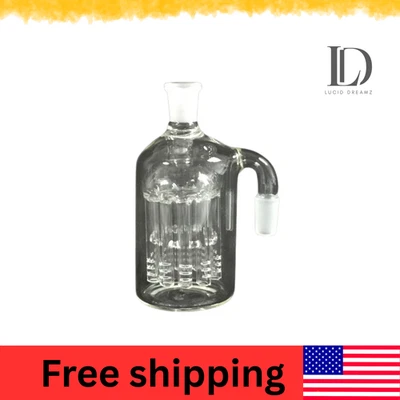 LUCIDDREAMZ 10+ Arms Next Generation Ashcatcher 19mm – 90° Glass Bong Attachment Tree Perc