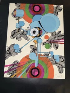 Dalek x Kef Interdimensional Collab Artist Proof 18 x 24 Rare Space Monkey AP - Picture 1 of 7