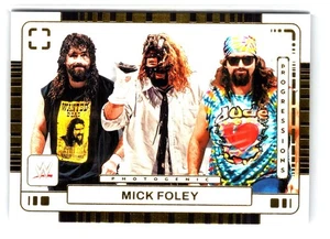2024 Panini Photogenic WWE Mick Foley #4 Progressions Insert - Picture 1 of 2