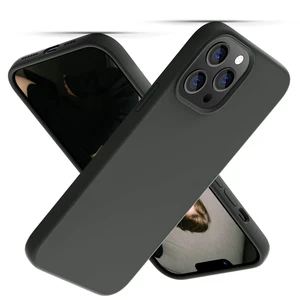 OIIAEE Silicone Case for iPhone 13 Pro Max Liquid Soft Touch Shockproof Slim Cov - Picture 1 of 1