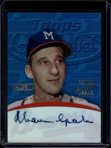 2001 Topps Gold Label Fusion Warren Spahn #FA24 - Picture 1 of 2