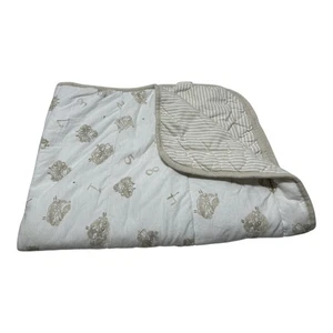 Burt’s Bees Baby Wende Bio Baumwolle Jersey Strick Decke Quilt Schaf - Bild 1 von 4