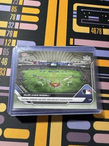 Spielball! Los Angeles Dodgers and Chicago Cubs 2025 Topps Now Tokyo Series QTY - Bild 1 von 2