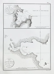 Australia Tasmania South Bruny Island D'Entrecasteaux Jouvency Map 1795 - Picture 1 of 1