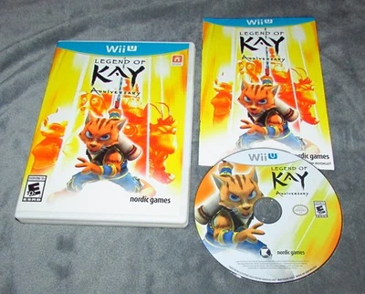 Legend of Kay Anniversary for Nintendo Wii U Complete Fast Shipping - Image 1 of 2
