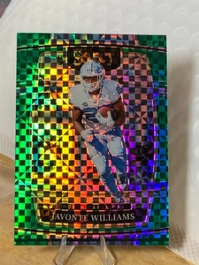 2022 Select Draft Picks Javonte Williams Green Sqaures Prizm Concourse #64 - Bild 1 von 6