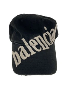 BALENCIAGA DIAGONAL CAP Gr.L Baumwolle schwarz Herren - Bild 1 von 8