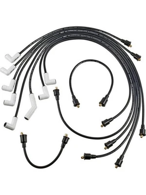 Accel Spark Plug Wire Set Extreme 9000 Ceramic Spiral Core 8 mm Black F (9045C) - Image 1 of 4