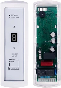Upgraded 297370600 Freezer User Control Display Board Assembly white - Picture 1 of 7