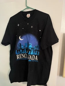 T-Shirt Reno Nevada schwarz Größe XL Made in USA - Bild 1 von 4