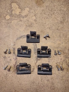 1973 - 1977 GM A body Quarter Window Stationary Glass Retainer Clips full set .. - Picture 1 of 3