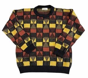 Suéter tejido vintage años 90’s colorblock para hombre grande Daniel Henry Pullover  - Imagen 1 de 3