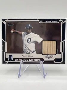 Cameron Maybin #HR-CM 2008 Topps | Authentic Bat Insert Card - Picture 1 of 2