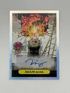 Adam Bomb Auto Mary Ainza 2025 Garbage PAIL KIDS Worst GPK 40th Garbahj GARBA-24 - Picture 1 of 3