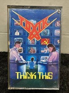 TOXIK THINK THIS HEAVY METAL CASSETTE '89 ROADRACER OG NUCLEAR ASSAULT EXODUS - Picture 1 of 4