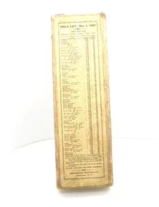 Juego de tarjetas de práctica originales de colección 1949 Amsterdam Printing Co Massachusetts - Imagen 1 de 14