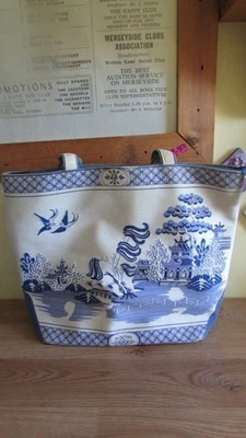 Lulu Guinness Very Large Vintage Willow Tote Bag. - image 1 of 4