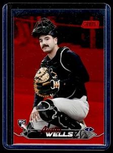 2024 Stadium Club Austin Wells RC Red Foil 216 New York Yankees - Picture 1 of 2