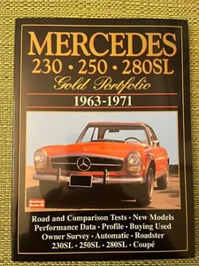 Mercedes Benz 230 250 280SL 1963-1971 road tests, 172 pages. - Picture 1 of 2