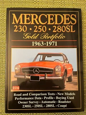Mercedes Benz 230 250 280SL 1963-1971 pruebas en carretera, 172 páginas. Foto 1 de 2