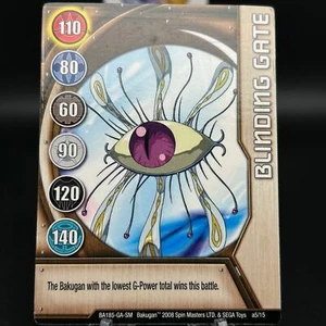 Bakugan BLINDING GATE Metal Gate Card COPPER 2008 BA185-GA-SM a5/15 - Bild 1 von 7