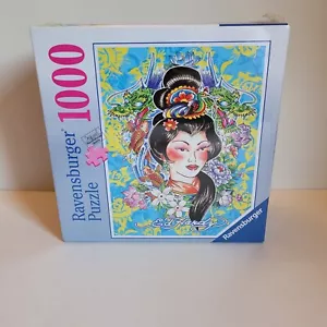 Ravensburger Ed Hardy Geisha 1000 piece puzzle New and Sealed - Picture 1 of 3